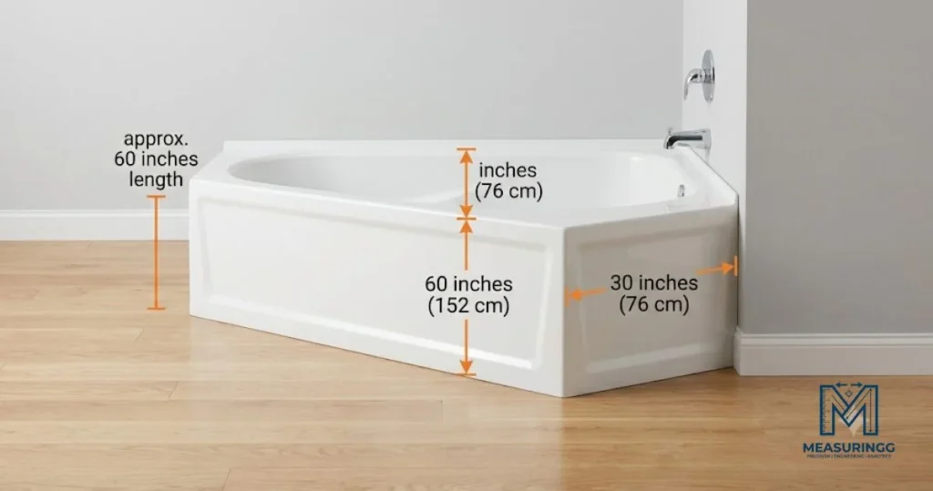 Bathtub length