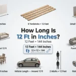 How Long Is 12 Ft in Inches? Complete Conversion Guide