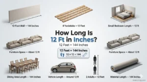 How Long Is 12 Ft in Inches