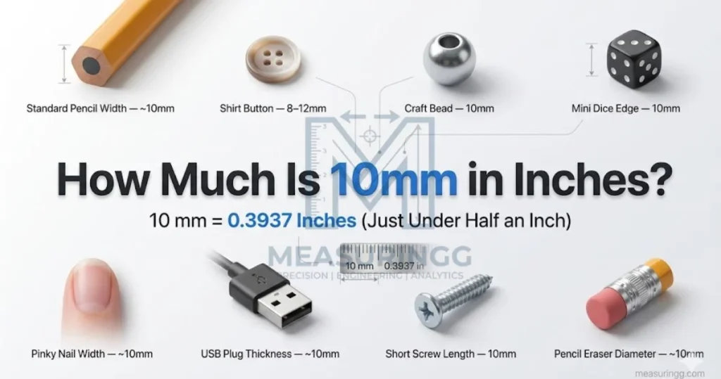 How Much Is 10mm in Inches? (Exact Conversion Explained)