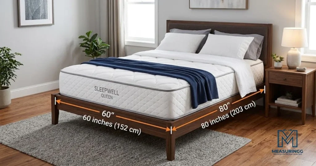 Queen mattress length