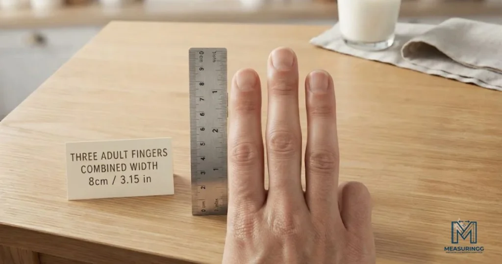 Three Adult Fingers