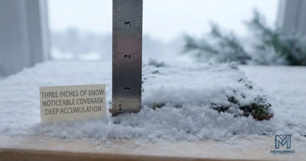 Three Inches of Snow