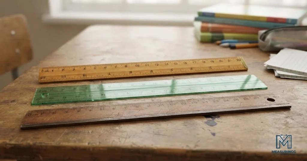 Three School Rulers