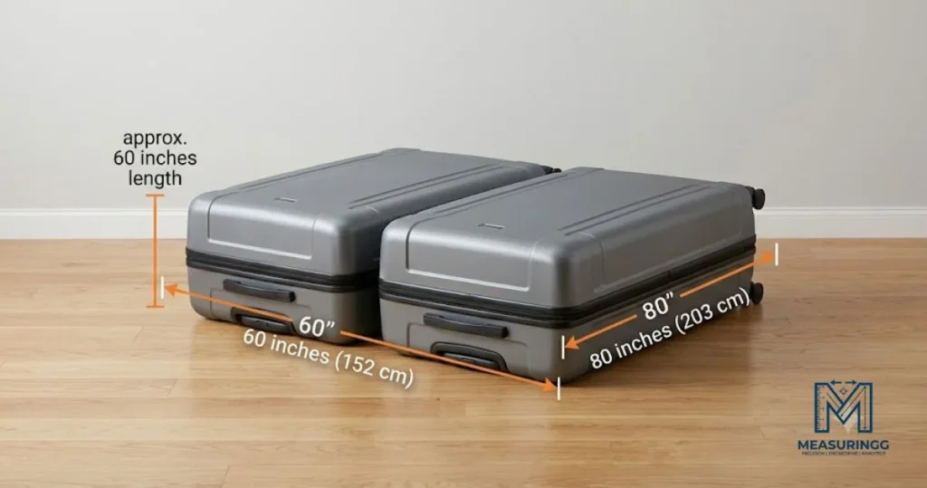 Two Large Suitcases