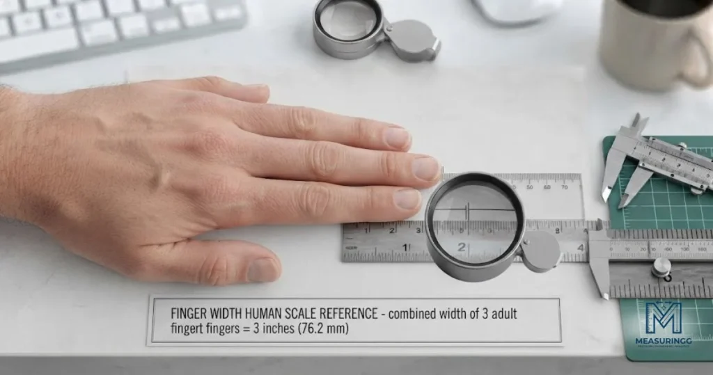 finger width human scale reference