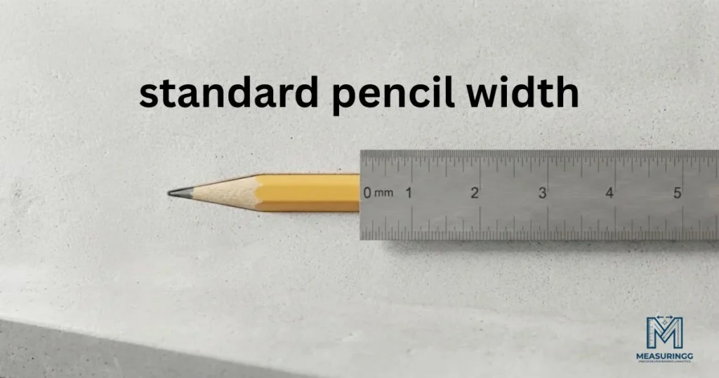standard pencil width