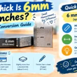 How Thick Is 6mm in Inches? Exact Conversion Guide