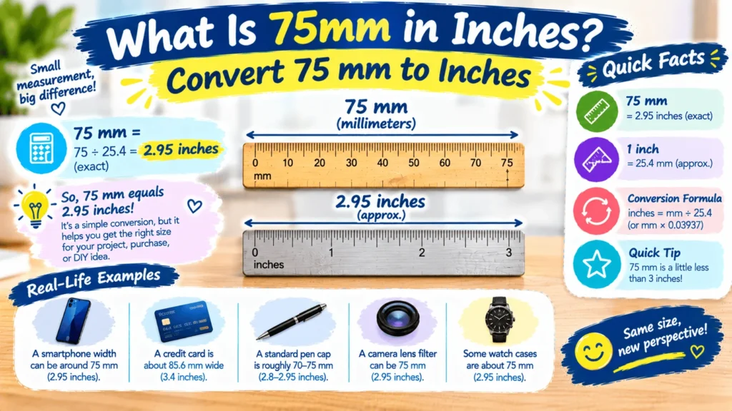 What Is 75mm in Inches
