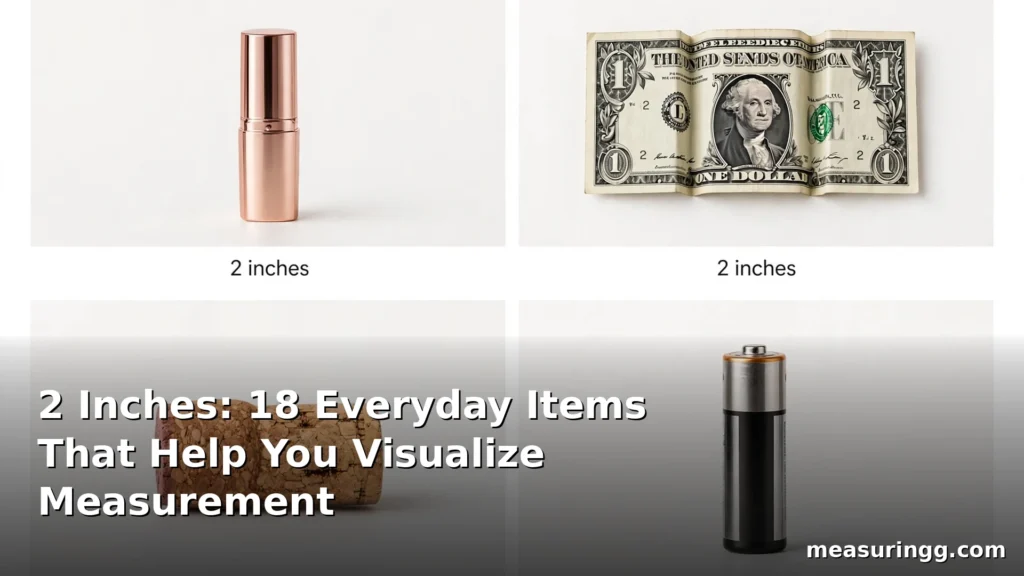 2 Inches: 18 Everyday Items That Help You Visualize Measurement