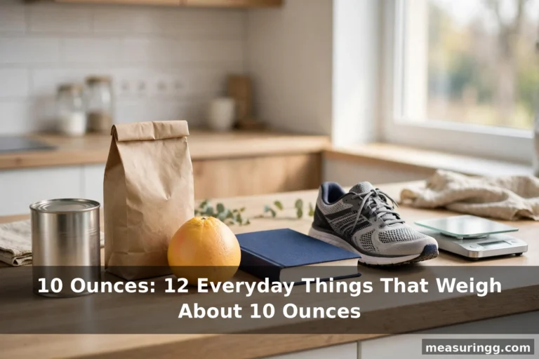 10 Ounces: 12 Everyday Things That Weigh About 10 Ounces