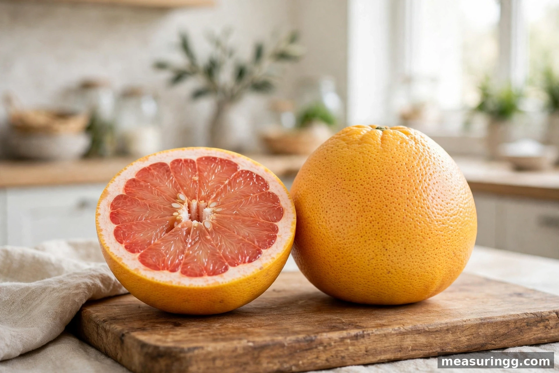 A Large Grapefruit