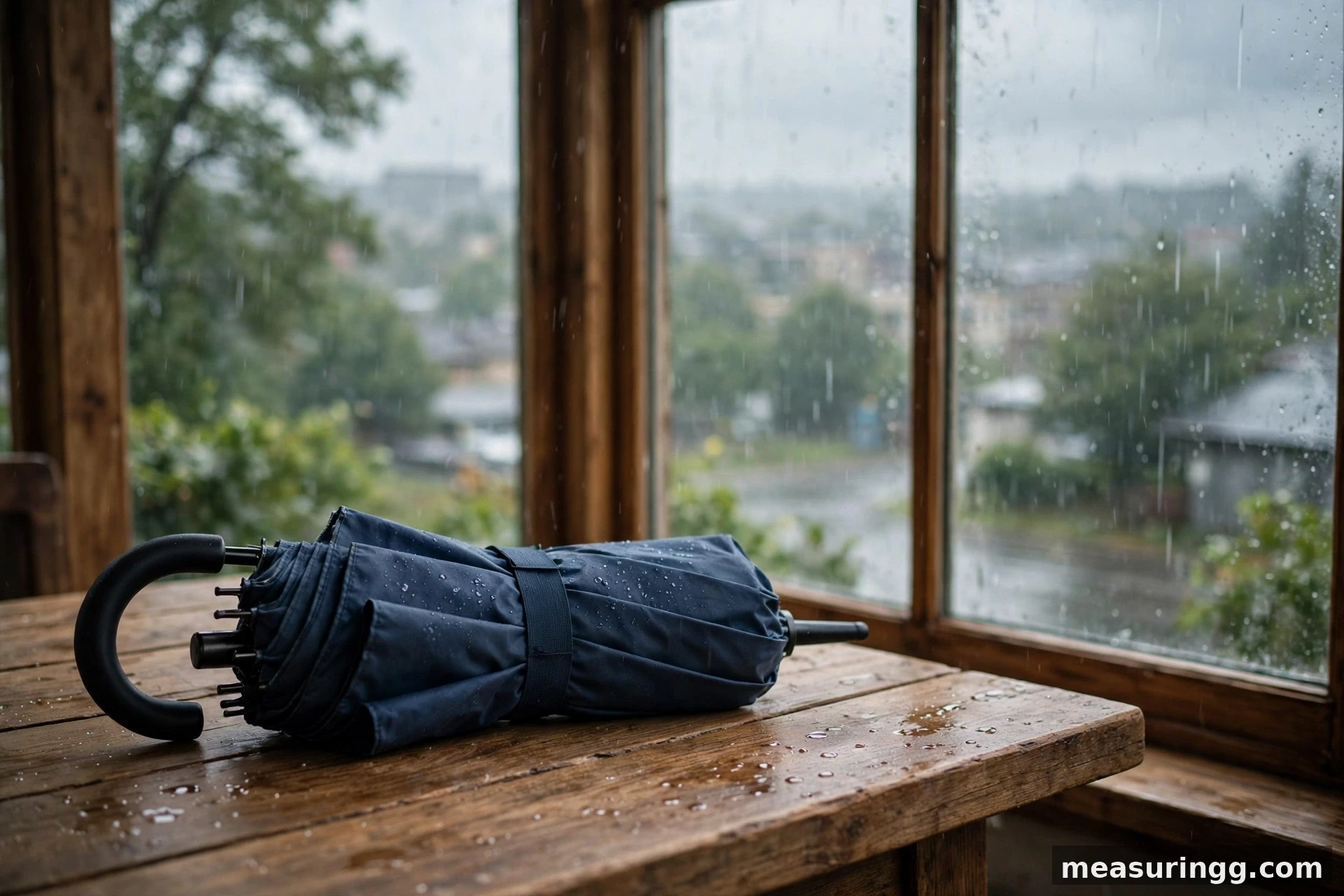 A Travel Umbrella