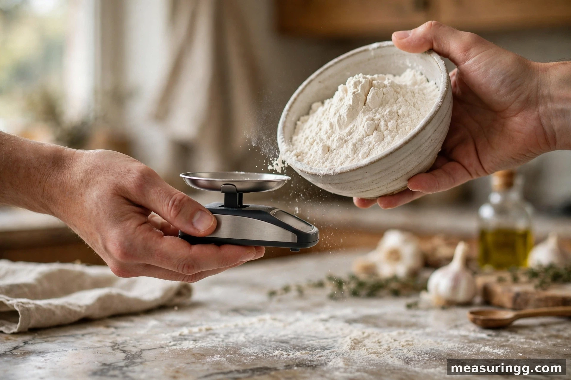 How to Measure 10 Ounces Without a Scale