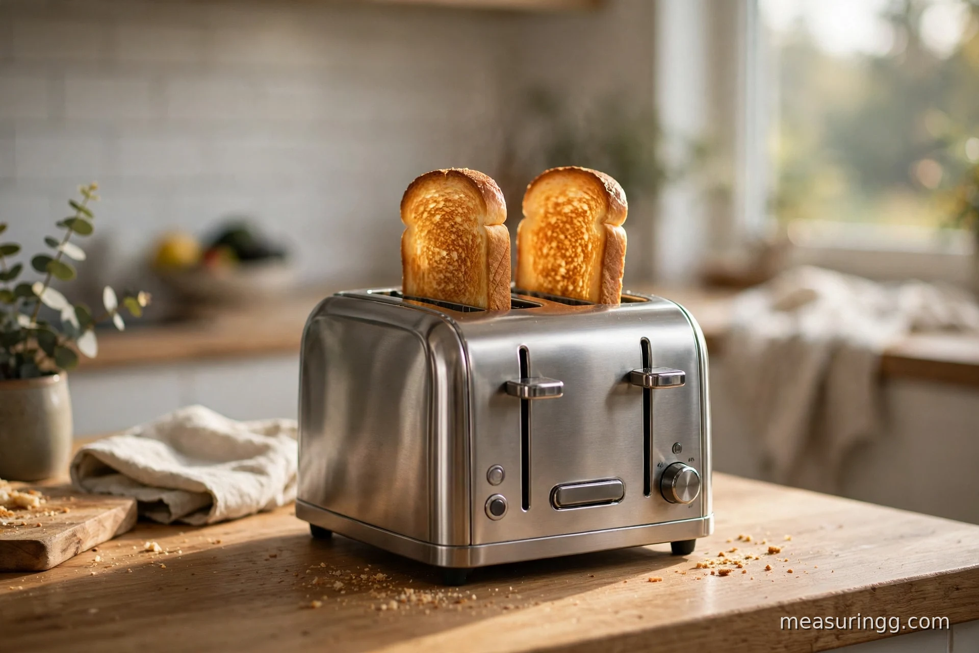 A Standard Two-Slice Toaster