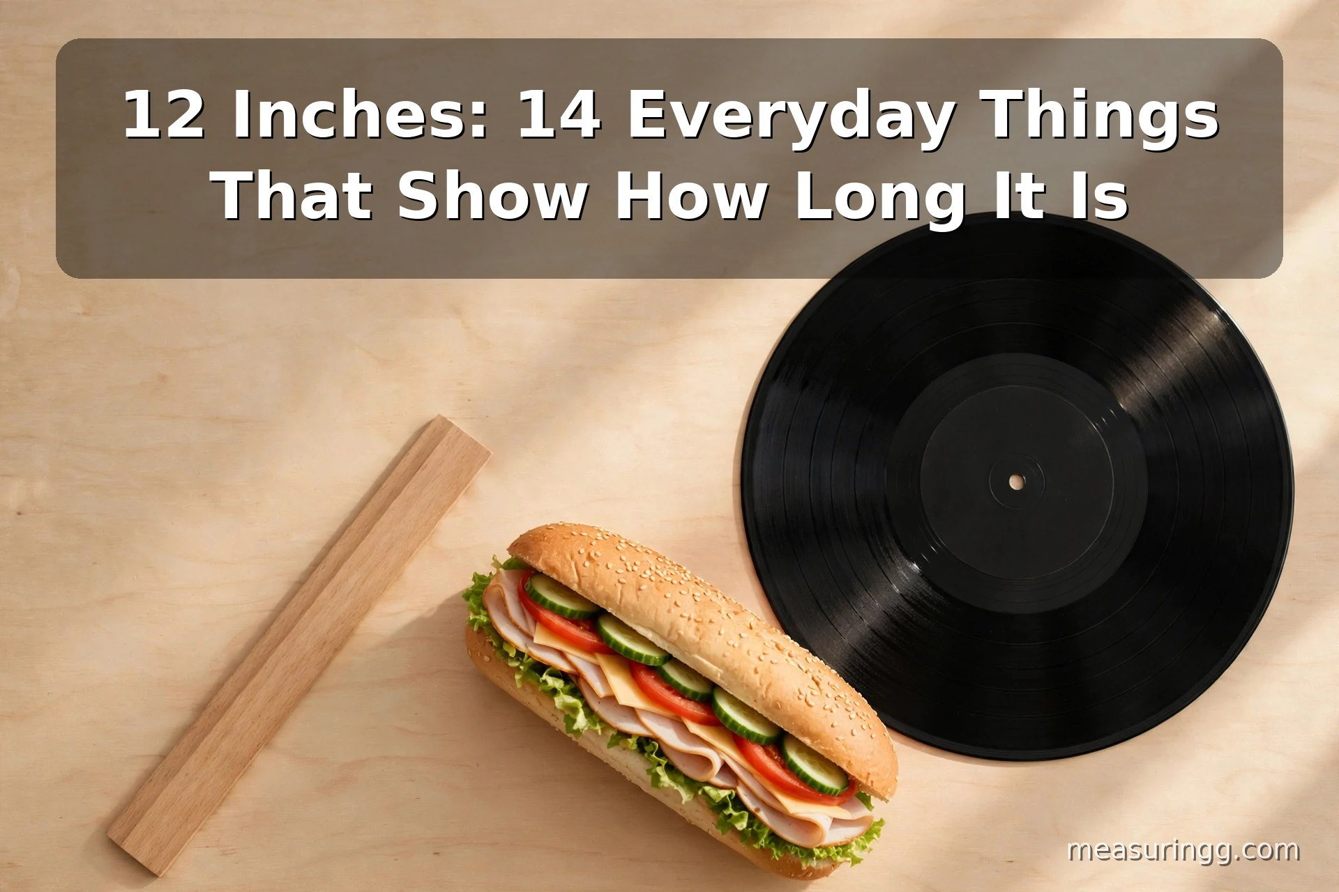 12 Inches: 14 Everyday Things That Show How Long It Is
