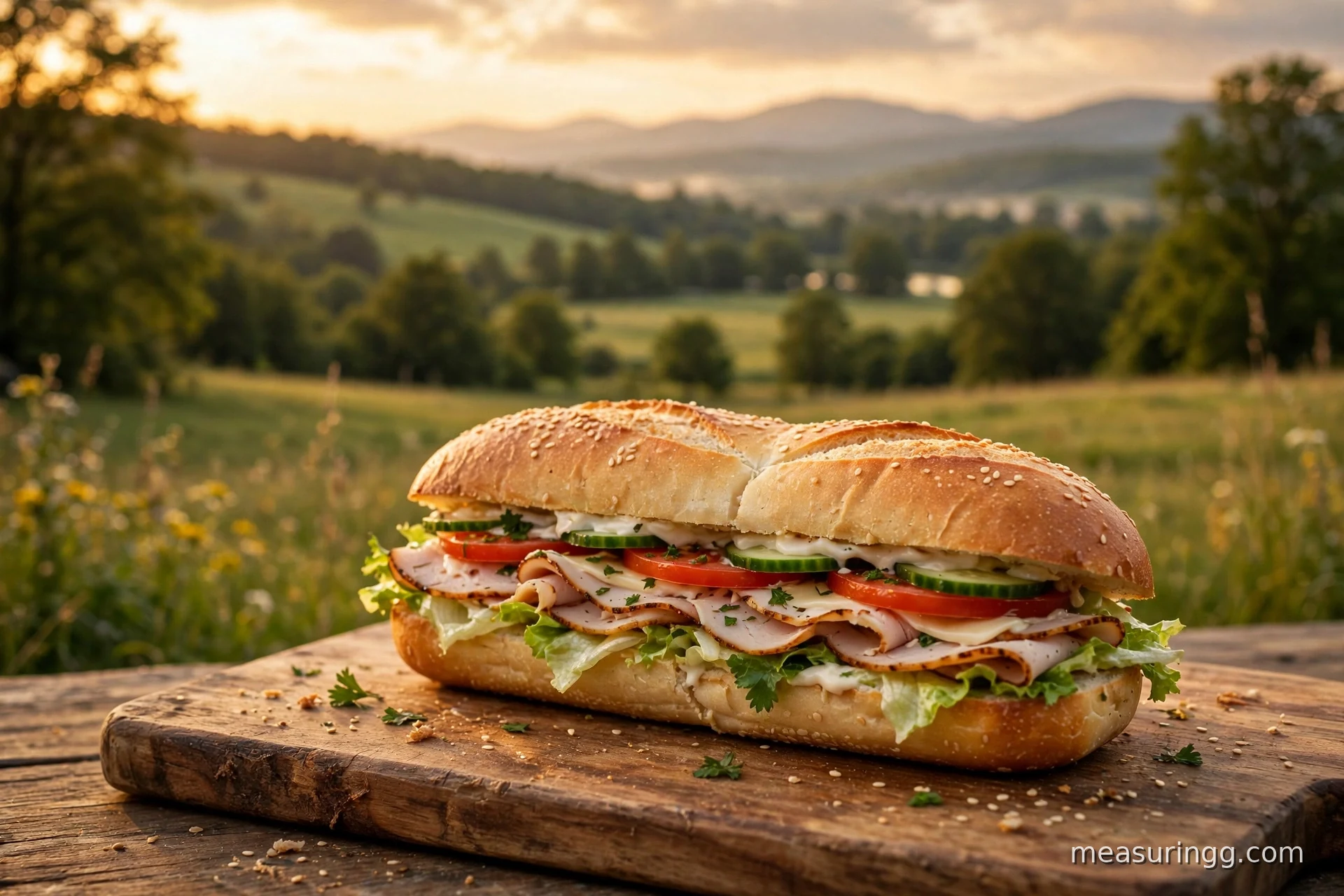 A Footlong Sandwich