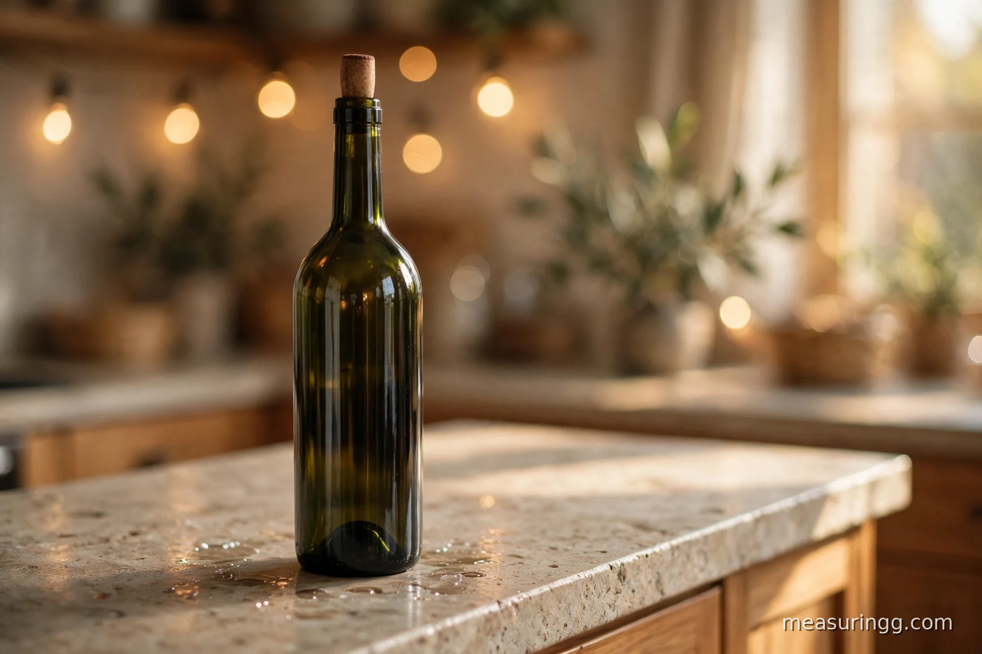 A Standard Wine Bottle
