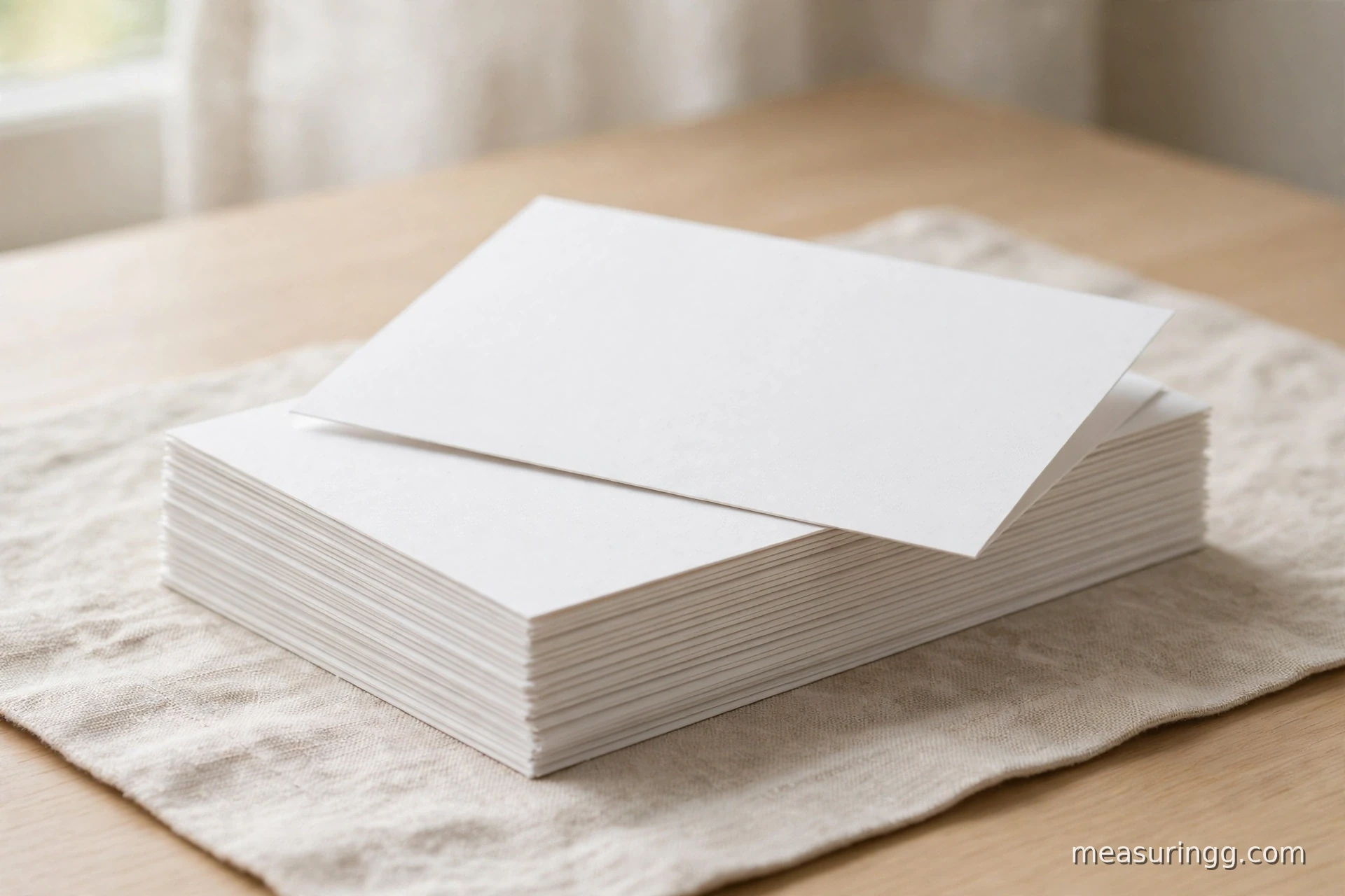 12. A 3x5 Index Card