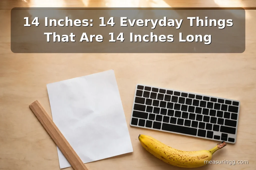 14 Inches: 14 Everyday Things That Are 14 Inches Long