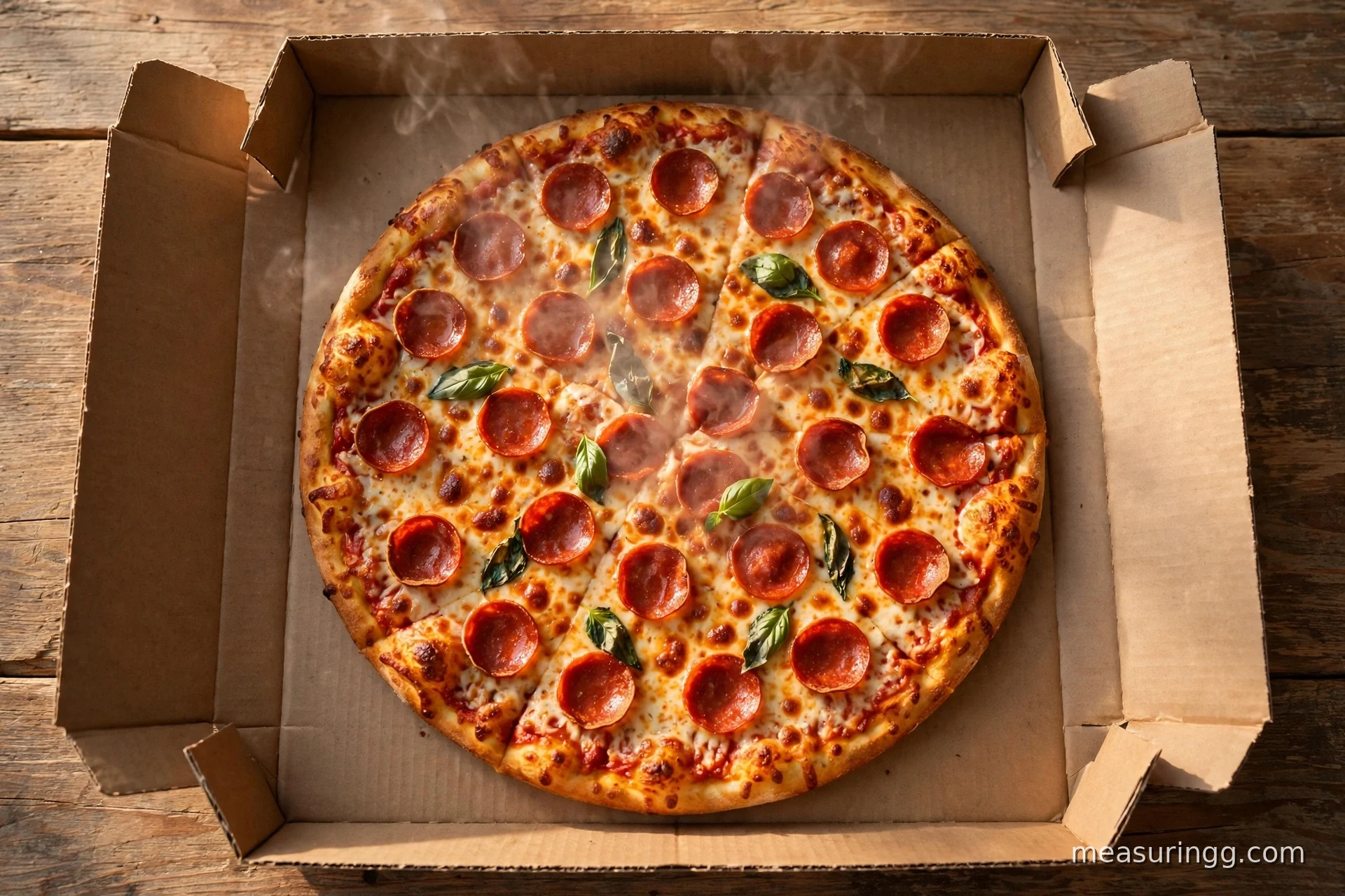 A Large 14-Inch Pizza