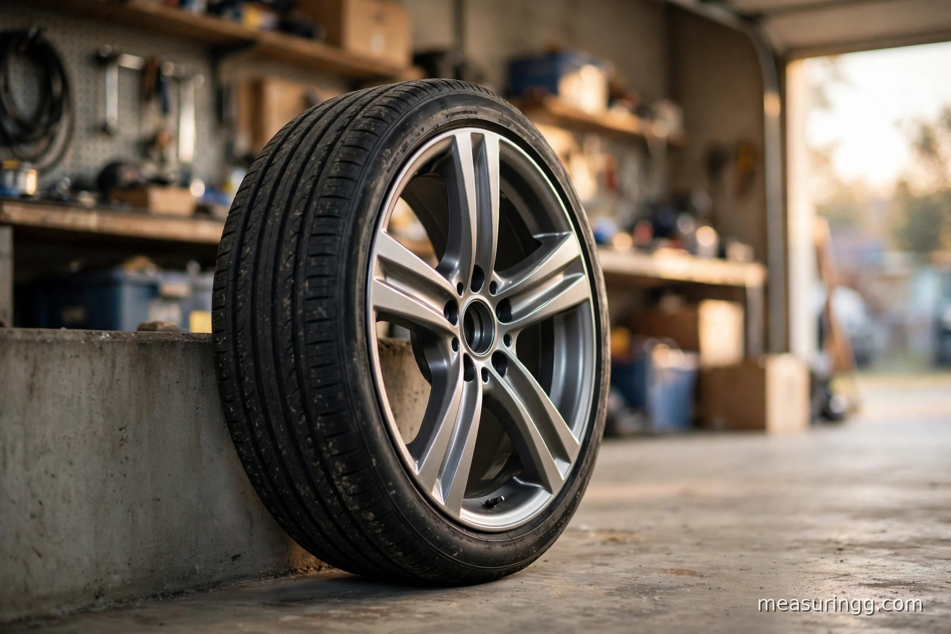 A 14-Inch Car Wheel Rim