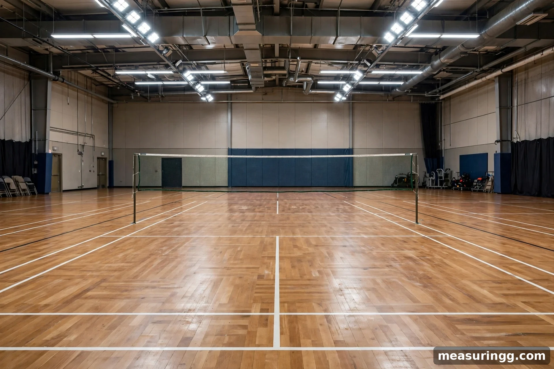 Doubles Badminton Court