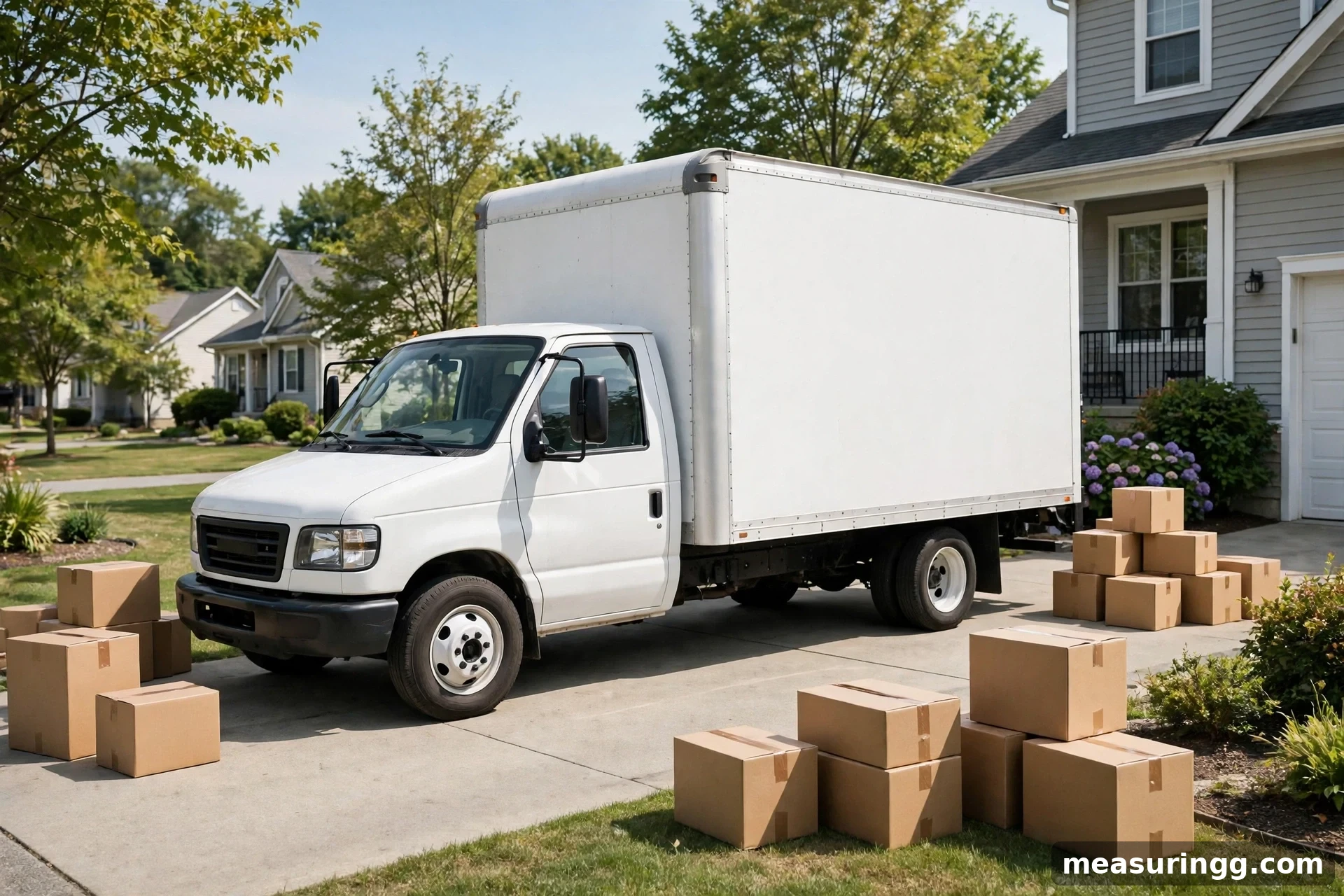 Twenty Foot Moving Truck