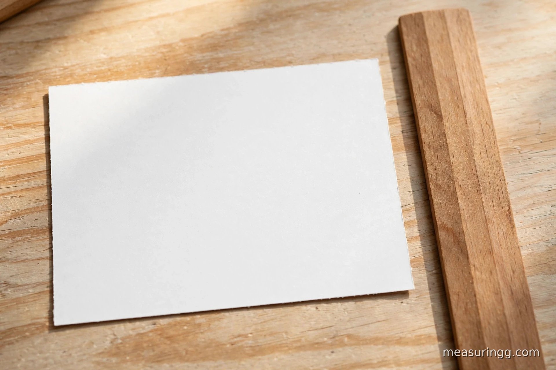 1. A 3x5 Index Card