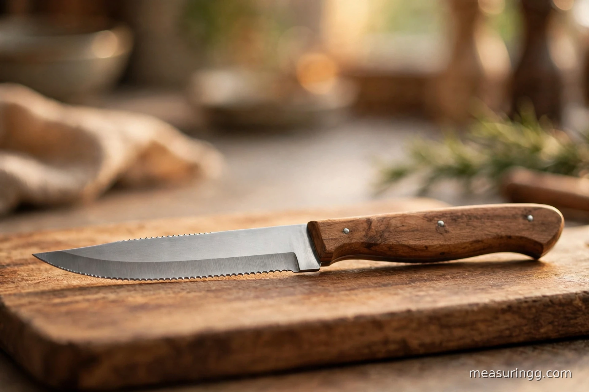 13. A Steak Knife