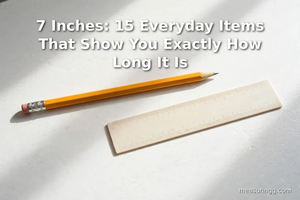 7 Inches: 15 Everyday Items That Show You Exactly How Long It Is