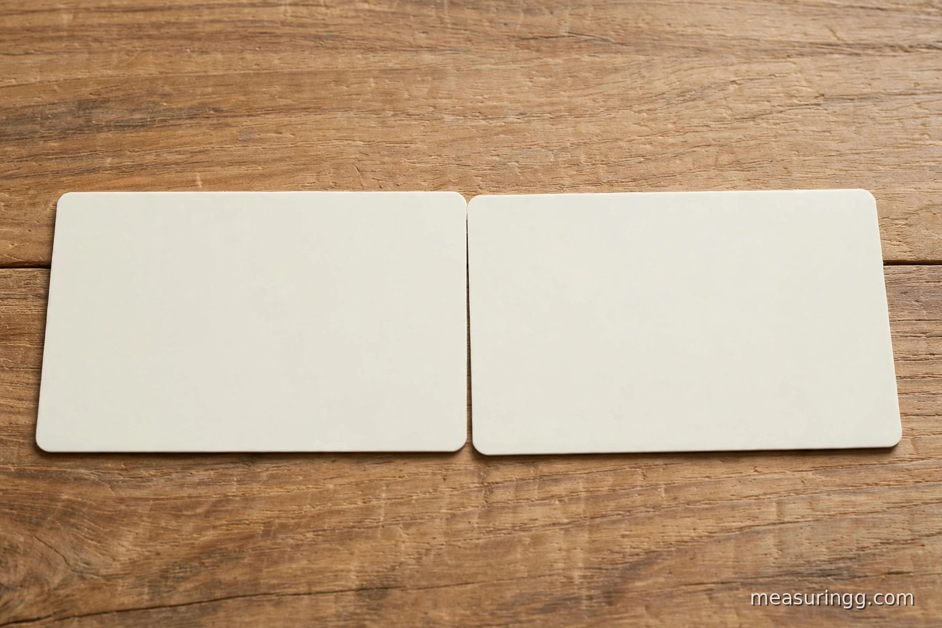 9. Two Credit Cards End to End