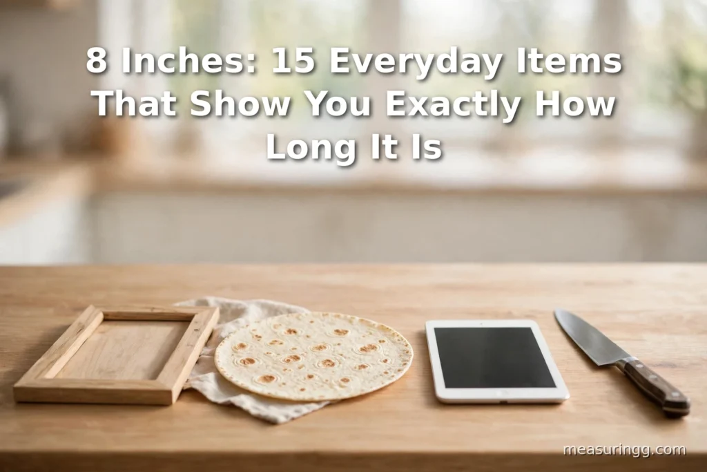 8 Inches: 15 Everyday Items That Show You Exactly How Long It Is