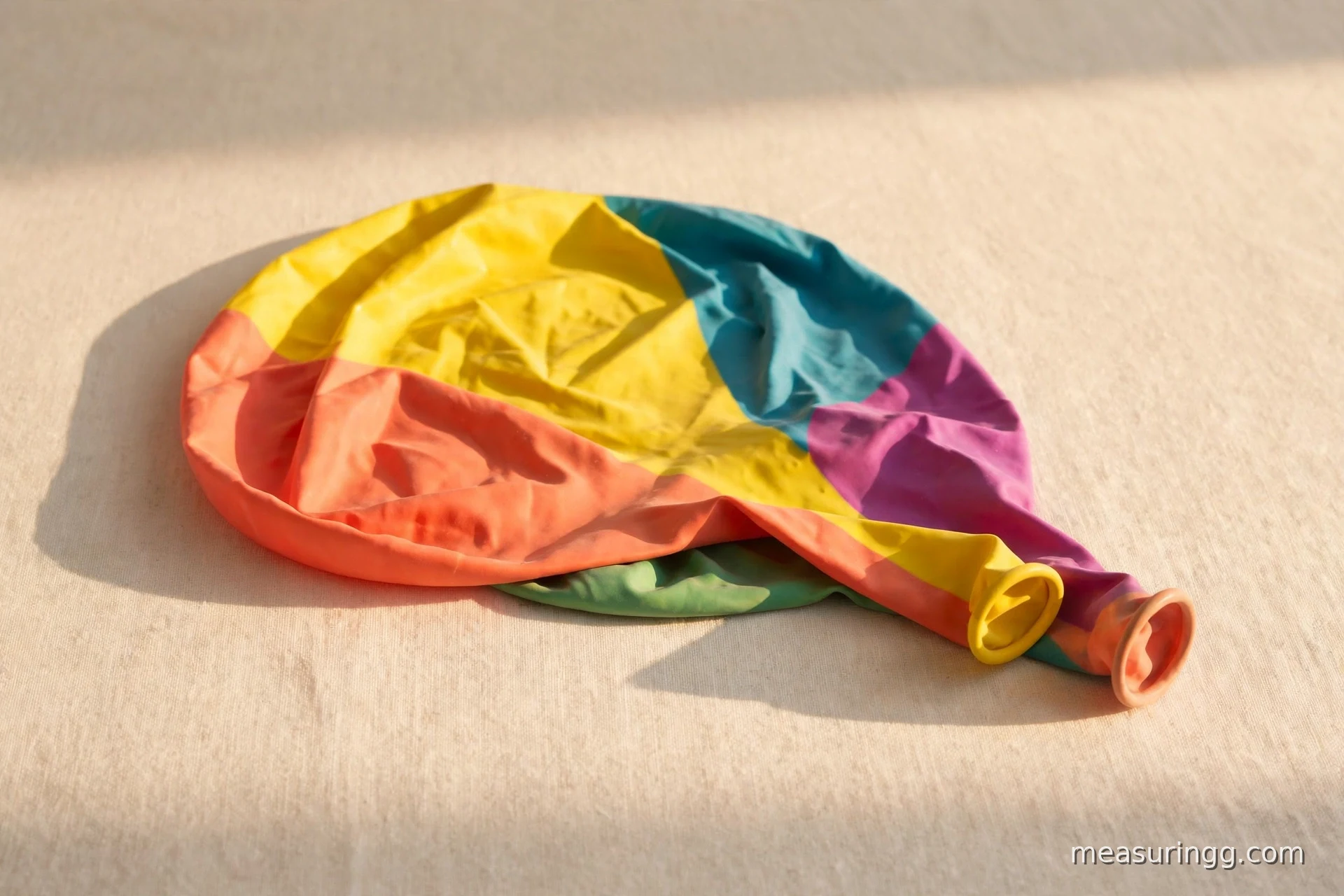 A 9-Inch Latex Balloon