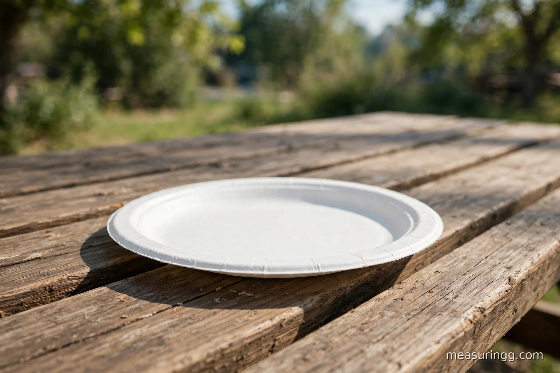 A 9-Inch Paper Plate