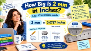 How Big Is 2 mm in Inches (1)