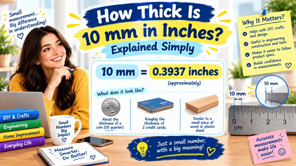 How Thick Is 10 mm in Inches
