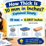 How Thick Is 10 mm in Inches Explained Simply