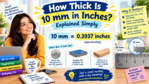 How Thick Is 10 mm in Inches