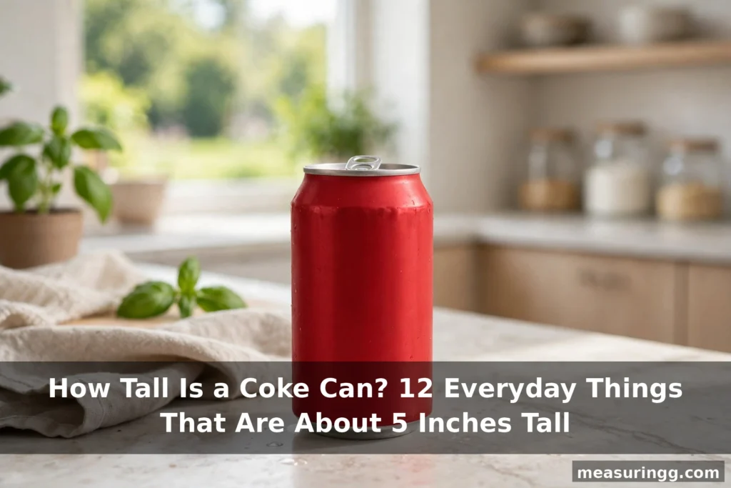 How Tall Is a Coke Can? 12 Everyday Things That Are About 5 Inches Tall