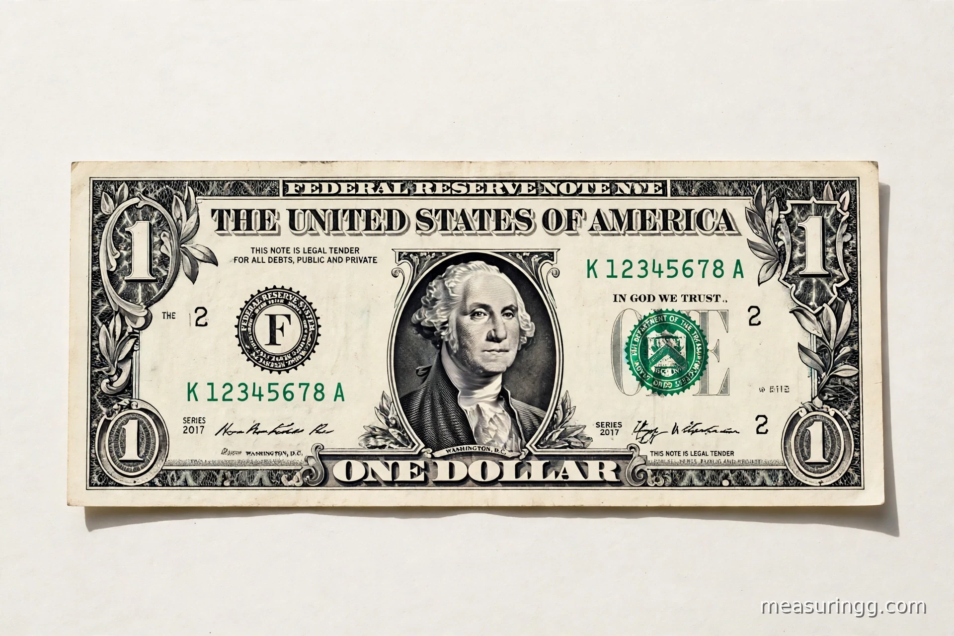 A US Dollar Bill